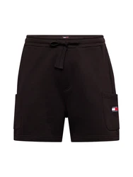 Tommy Jeans Shorts marineblau/feuerrot/schwarz/weiß