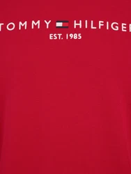 Tommy Hilfiger Sweatshirt TOMMY LOGO SWEATSHIRT mit klassischem Rundhalsausschnitt navy/rot/wei