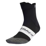ADIDAS TERREX Sportsocken grau/schwarz/weiß