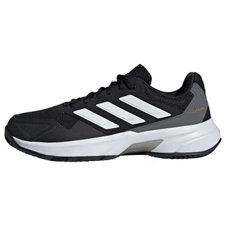 ADIDAS PERFORMANCE Sportschuh CourtJam Control 3 grau/schwarz/weiß
