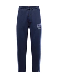 Hose taubenblau / dunkelblau