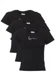 Tričko 'Essential' černá / bílá