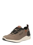 MUSTANG Sneaker hellbraun/dunkelgrau