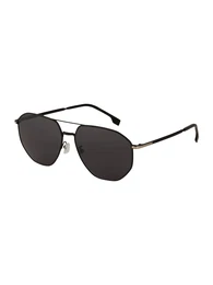 Sonnenbrille schwarz / silber