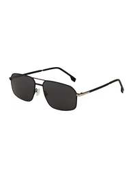 Sonnenbrille schwarz / silber