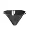 Calvin Klein Swimwear Bikini hlačke črna / srebrna Calvin Klein Swimwear Bikini hlačke črna / srebrna