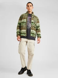 WEEKDAY T-Shirt grn/lila/schwarz/offwhite