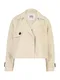 River Island Petite Přechodný kabát  krémová