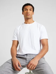 BOSS ORANGE T-Shirt Tegood mit Rundhalsausschnitt weiß