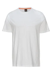 BOSS ORANGE T-Shirt Tegood mit Rundhalsausschnitt weiß