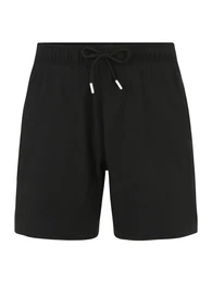 Badeshorts 'Iconic' dunkelbeige / schwarz / wei