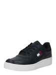 Tommy Jeans Sneaker 'Essential Retro' nachtblau/rot/weiß