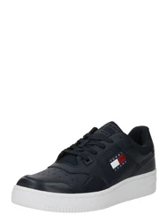 Tommy Jeans Sneaker 'Essential Retro' nachtblau/rot/weiß