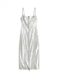 Bershka srebrne haljine image