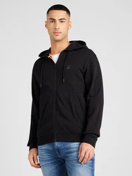 BOSS Sweatjacke 'Zetalky' schwarz