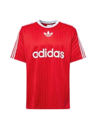 T-Shirt 'Adicolor' rot / wei