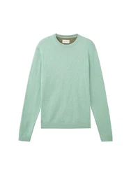 TOM TAILOR Strickpullover Basic Crewneck Knit 