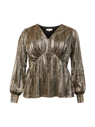 Bluza zlatna / crna