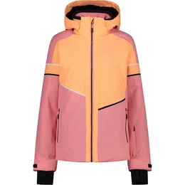 Sportovní bunda oranžová / pink / černá