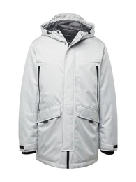 Parka 'JCOBlack' hellgrau / schwarz