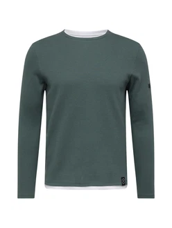 Key Largo Sweatshirt Rundhalspullover Stefano dunkelgrn/wei