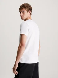 Calvin Klein T-Shirt STRETCH SLIM FIT weiß