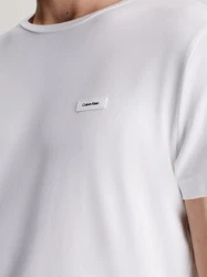 Calvin Klein T-Shirt STRETCH SLIM FIT weiß