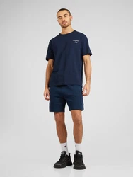 Tommy Jeans Shorts navy/feuerrot/weiß
