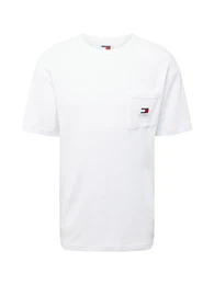 T-Shirt navy / rot / wei