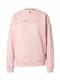 Tommy Jeans Mikina 'Classic'  námořnická modř / pastelově růžová / červená / bílá