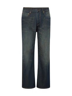WEEKDAY Jeans Time blau / orange