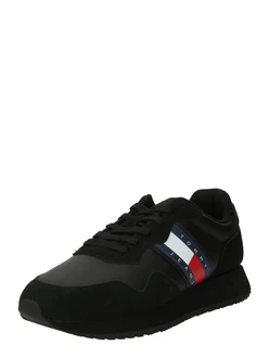 Tommy Jeans Sneaker ESSENTIAL TJM MODERN RUNNER dunkelblau/hellrot/schwarz/weiß