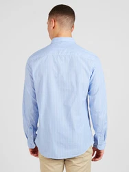 SCOTCH & SODA Hemd Essential navy/hellblau/weiß