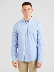 SCOTCH & SODA Hemd Essential navy/hellblau/weiß