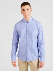 SCOTCH & SODA Hemd Essential blau/wei