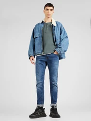 Key Largo Shirt 'SANDRO' dunkelgrn/wei