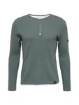 Key Largo Shirt 'SANDRO' dunkelgrn/wei Key Largo Shirt 'SANDRO' dunkelgrn/wei