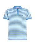 Tommy Hilfiger Poloshirt Core 1985 1985 SLIM POLO marineblau/azurrot/knallrot/weiß