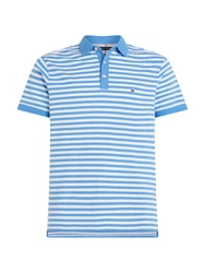Tommy Hilfiger Poloshirt Core 1985 1985 SLIM POLO marineblau/azurrot/knallrot/weiß