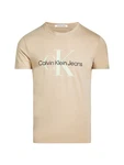 Calvin Klein Jeans T-Shirt creme/schwarz/weiß
