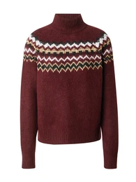 Pulover 'Margarete' miks boja / burgund