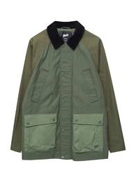 Jacke grn / hellgrn