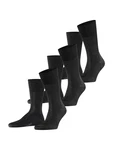 FALKE Socken 'Tiago' Schwarz/Schwarz/Schwarz/Schwarz