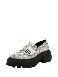 Slip On cipele 'THE GELI COMBAT' siva / crna / prljavo bijela
