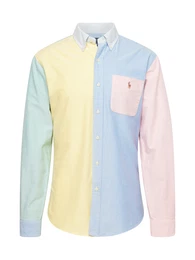 Hemd hellblau / hellgelb / mint / ros