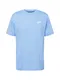 Nike Sportswear T-Shirt 'CLUB' hellblau / wei