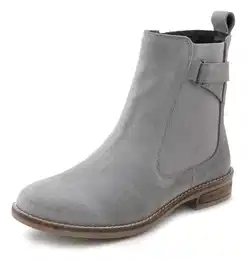 Nízké kozačky světle šedá