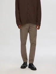 SELECTED HOMME Hose 'Miles' braun/schoko