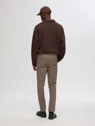 SELECTED HOMME Hose 'Miles' braun/schoko
