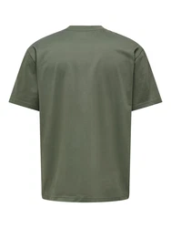 ONLY & SONS T-Shirt Fred dunkelgrn